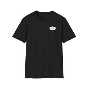 Unisex Tee - White Logo Front - "A Garden Today" Back