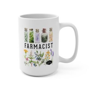 15oz Ceramic Mug - "Farmacist"