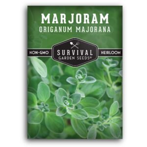 Marjoram Seeds – Heirloom Culinary Herb with Sweet, Spicy Flavor for Mediterranean Cooking