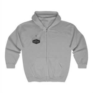 Unisex Zip Hoodie - "My Milkweed Brings all the Bees"