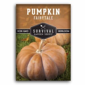 Fairytale Pumpkin Seeds – Musquée de Provence Heirloom Non-GMO Variety for Gourmet Cooking & Fall Décor