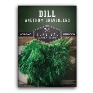 Dill Seeds – Aromatic Culinary Herb for Pickling, Fish & Vegetable Gardens