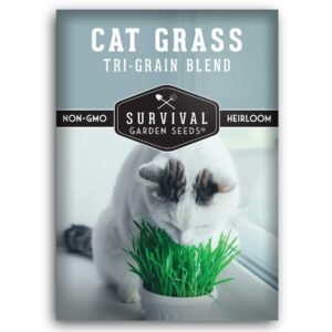 Cat Grass Seed – Nutritious Wheat, Oat & Barley Blend for Healthy Indoor Cats & Pet-Safe Greens