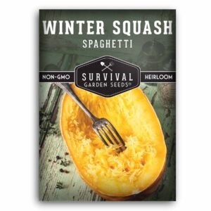 Spaghetti Squash Seeds – Productive Winter Squash with Pasta-Like Strands & Long Storage Life