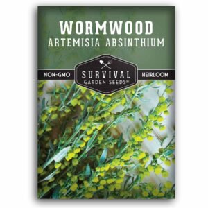 Wormwood Seeds (Artemisia absinthium) – Hardy Perennial Herb for Aromatic Gardens & Natural Pest Control